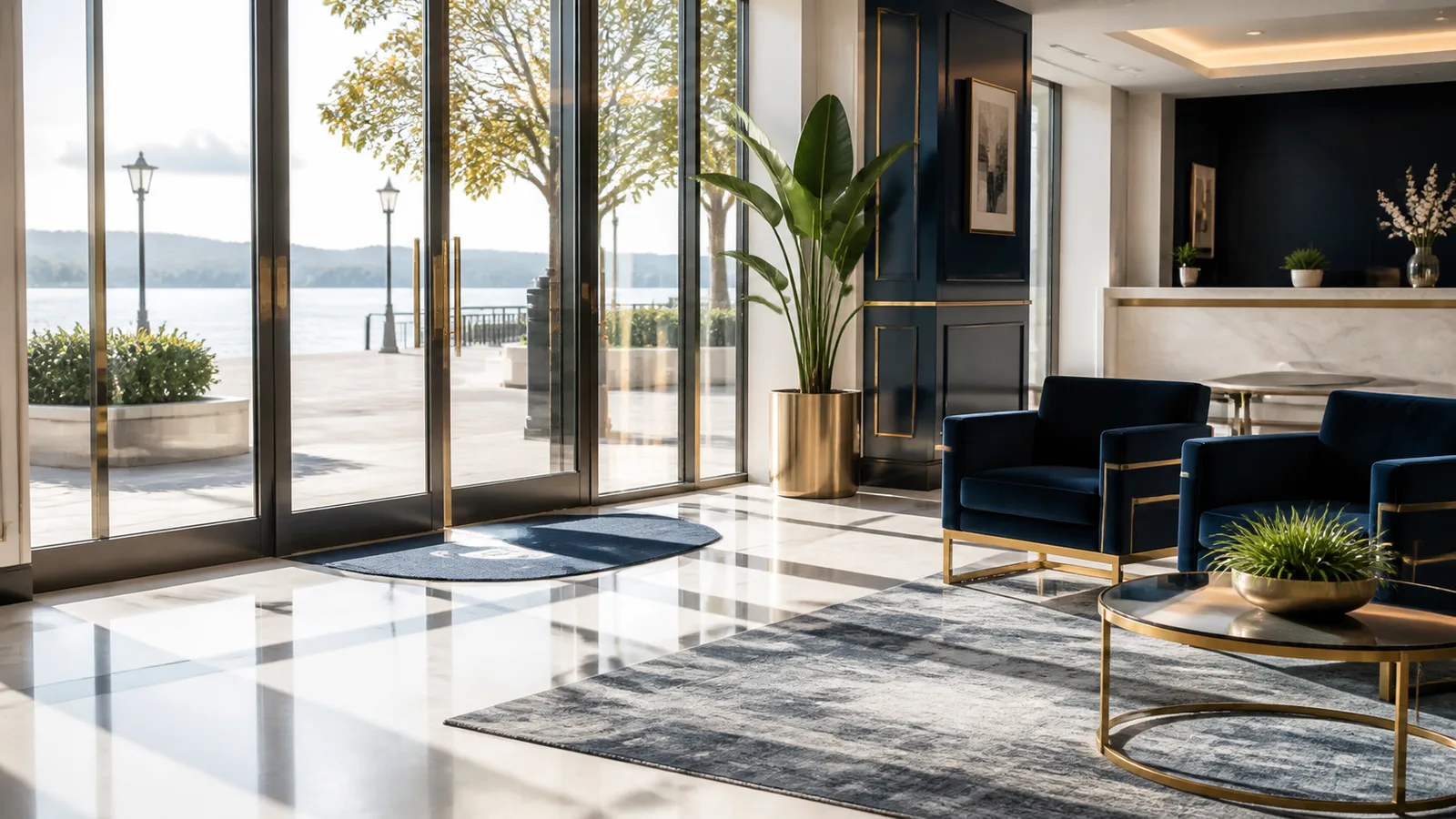 Day Porter commercial interior in Vallejo