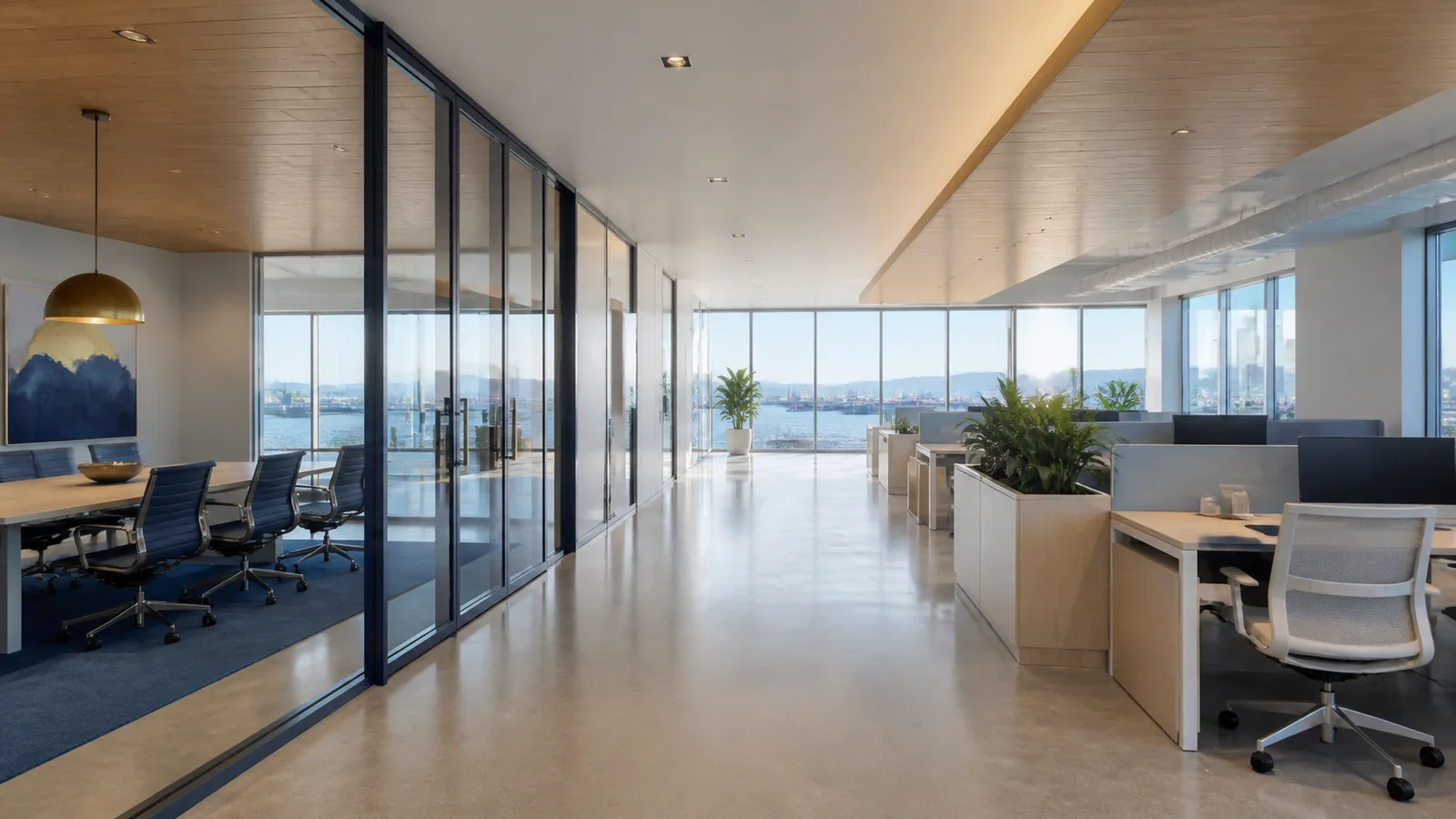 Office Cleaning commercial interior in Vallejo